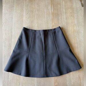 J.Crew A-Line Flirty Black Women's Skirt - Sz 8